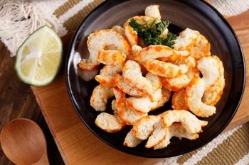 Image Vegefarm Vege Small Prawn ( vege shrimp) 松珍-素小虾 （奶素）454 grams